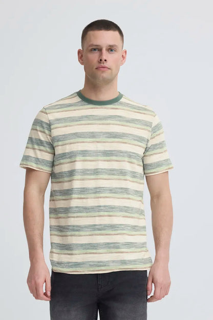 Blend Kobe Stripes Tee Duck Green