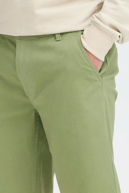 Blend Mason Slim Chino Shorts Oil Green