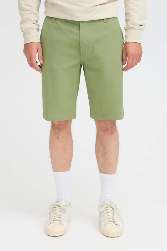 Blend Mason Slim Chino Shorts Oil Green men's Casual Shorts by Blend