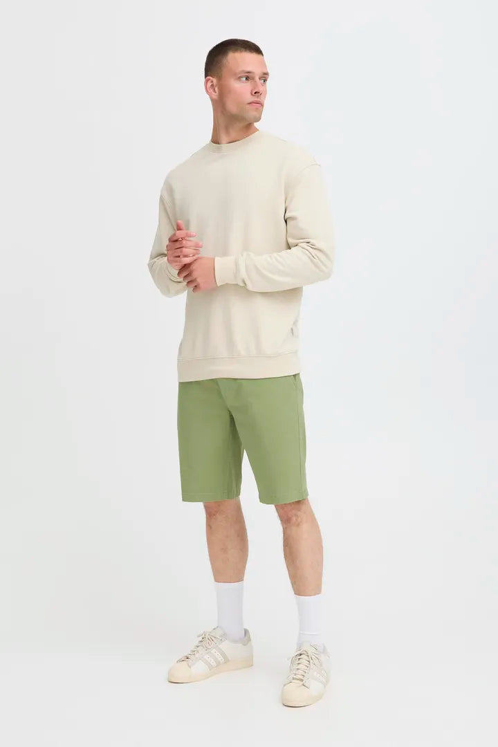 Blend Mason Slim Chino Shorts Oil Green