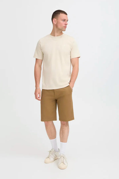 Blend Mason Slim Chino Shorts Otter