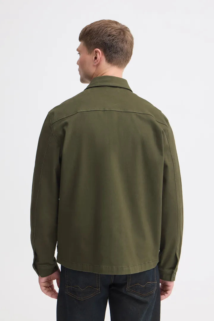 Blend Meino Overshirt Forest Night
