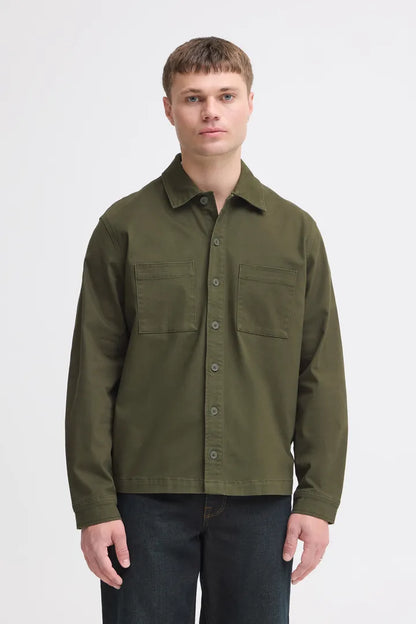 Blend Meino Overshirt Forest Night