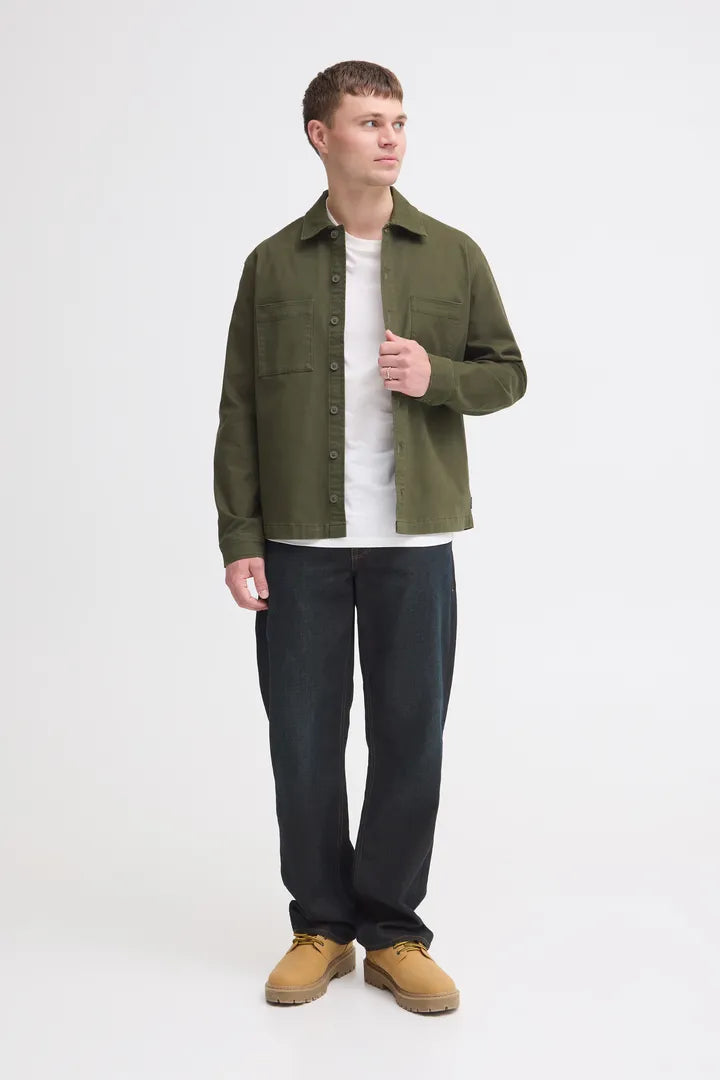 Blend Meino Overshirt Forest Night