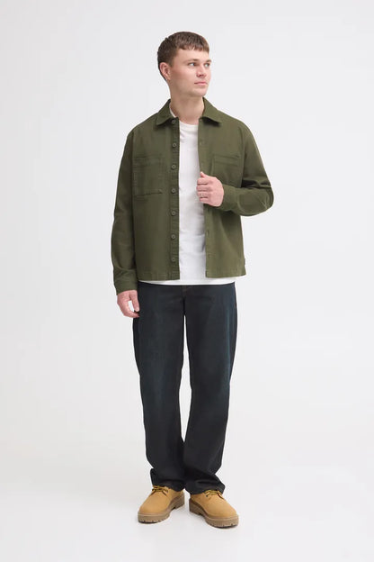 Blend Meino Overshirt Forest Night