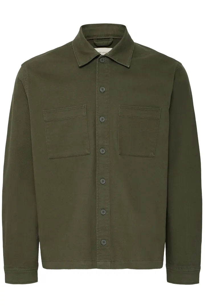 Blend Meino Overshirt Forest Night