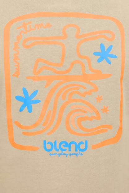 Blend Sun Surf T-shirt Crockery