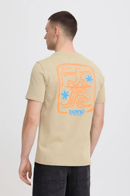 Blend Sun Surf T-shirt Crockery
