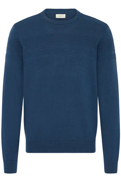 Blend Redhill Stripe Crew Neck Dress Blue