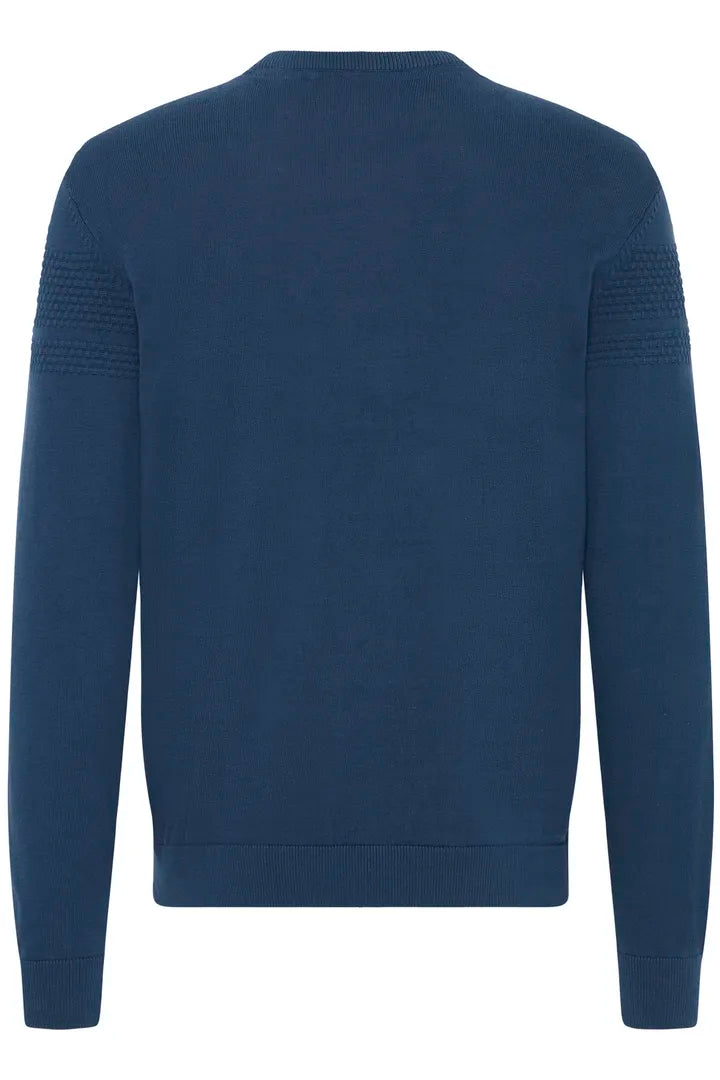 Blend Redhill Stripe Crew Neck Dress Blue