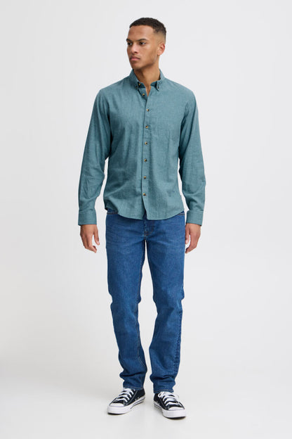 Blend Long Sleeved Shirt Bluestone