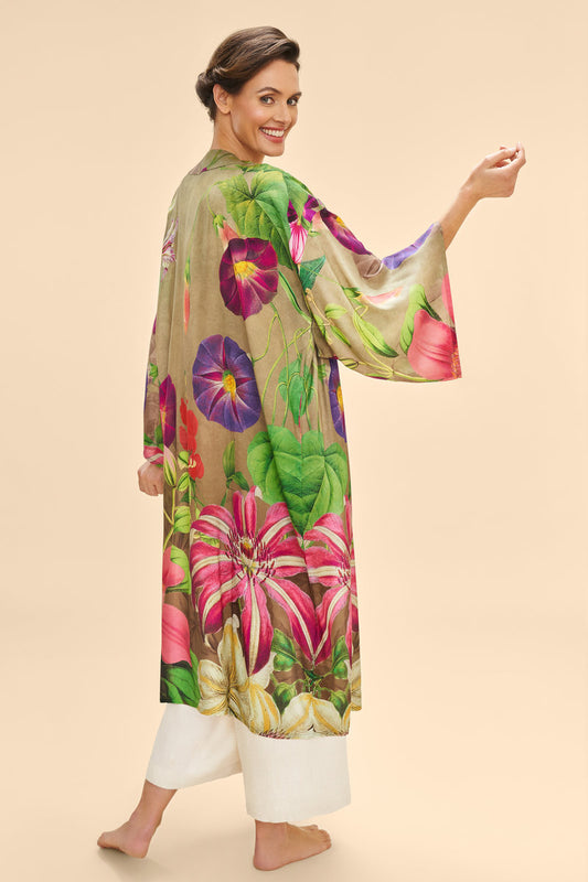 Powder Kimono Powder Clothing Powder Oversized Botanicals Kimono Gown