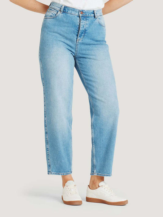 Women's Jeans Thought Jeans Thought Essential Organic Cotton Boyfriend Jeans Vintage Blue