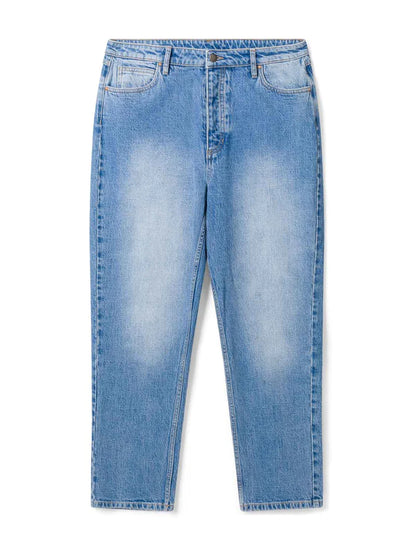 Thought Essential Organic Cotton Boyfriend Jeans Vintage Blue