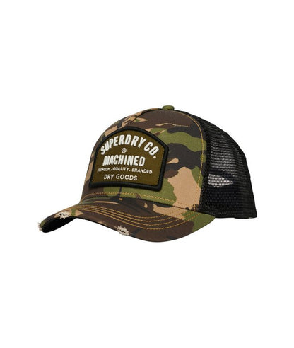 Superdry Dirt Road Trucker Cap Army Camo