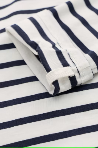 Seasalt Sailor Shirt Falmouth Breton Chalk Maritime