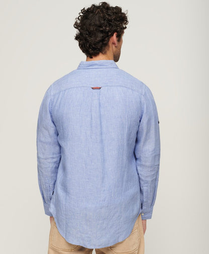 Superdry Casual Linen Long Sleeve Shirt