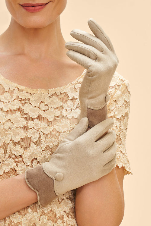 Powder Pandora Gloves Cream