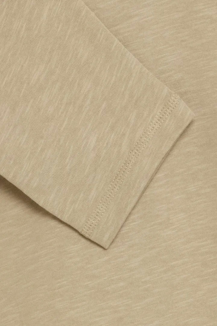 Blend Grandad Long Sleeve Top Crockery