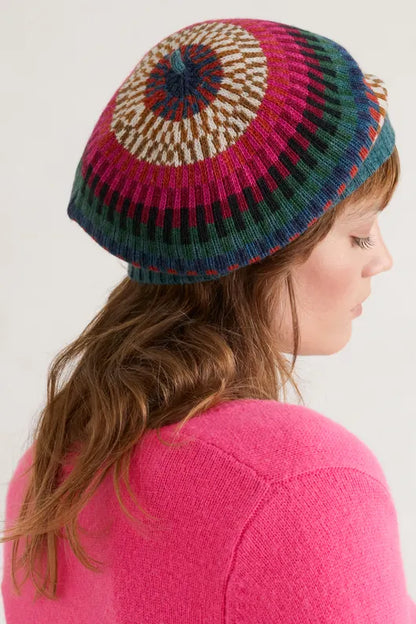 Seasalt Bramble Jelly Beret Croquet Multi