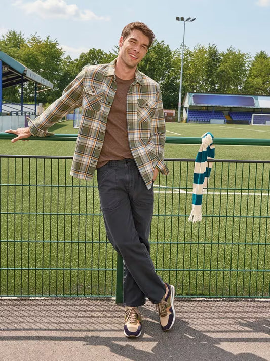White Stuff Darwen Check Shirt Green Multi