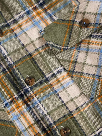 White Stuff Darwen Check Shirt Green Multi