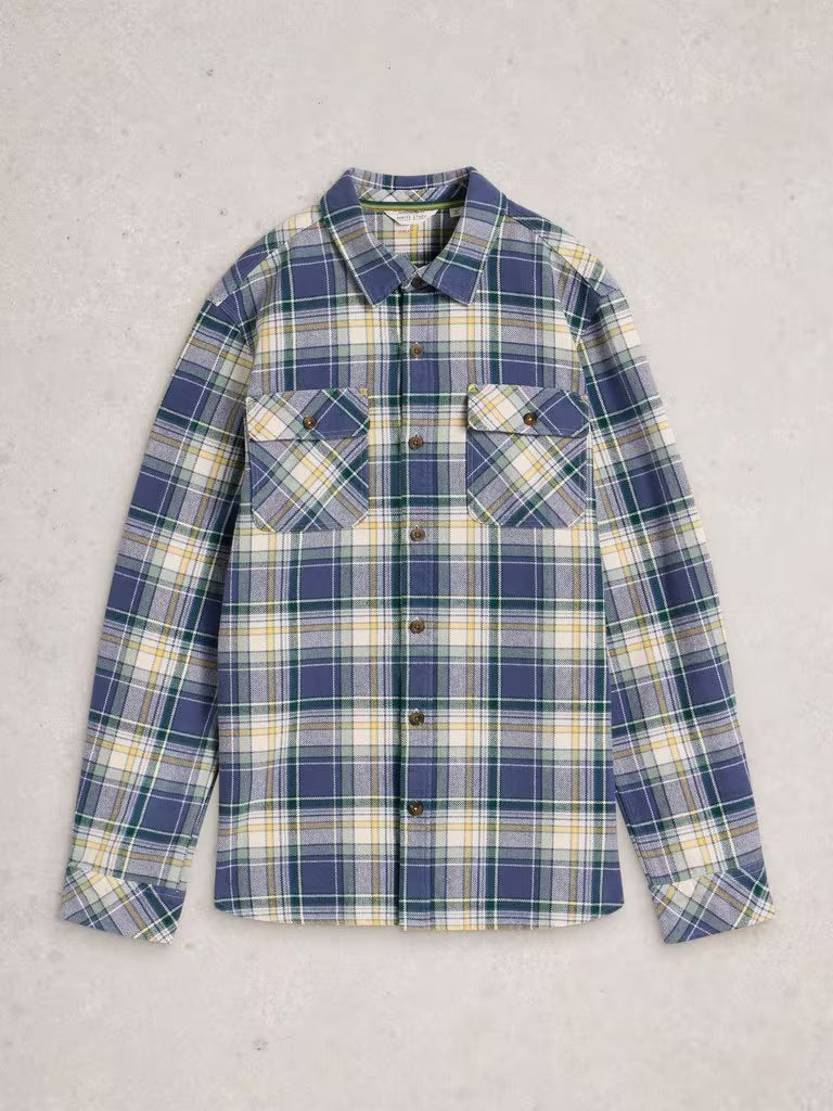White Stuff Darwen Check Shirt Blue Multi