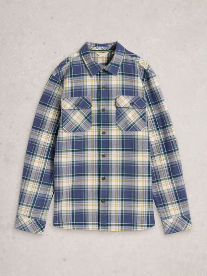 White Stuff Darwen Check Shirt Blue Multi
