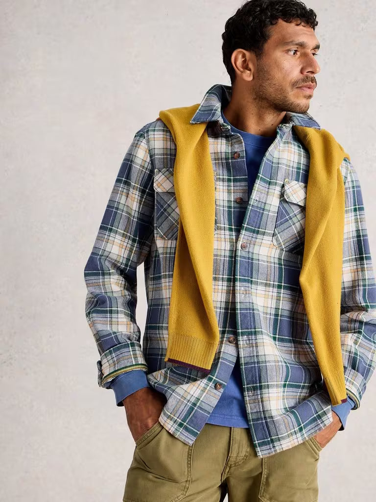 White Stuff Darwen Check Shirt Blue Multi