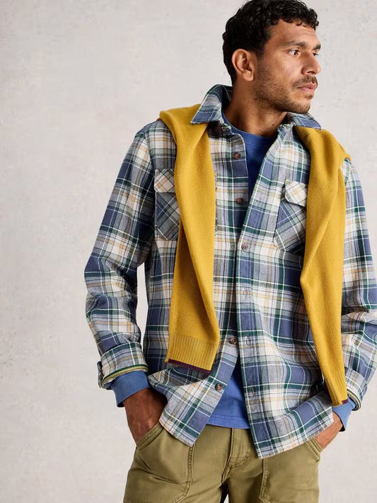 White Stuff Darwen Check Shirt Blue Multi