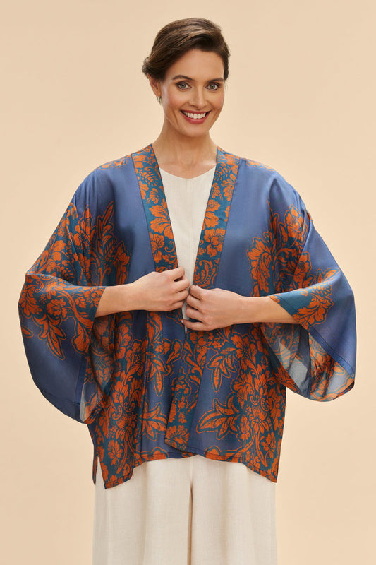 Powder Accessories Powder Clothing Powder Denim Tapestry Kimono Jacket 