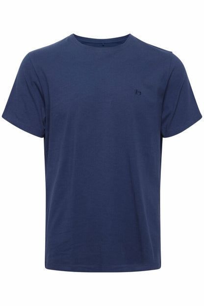 Blend Dinton Tee Crew Dress Blue Men's T-shirt Dinton Casual T-shirt by Blend