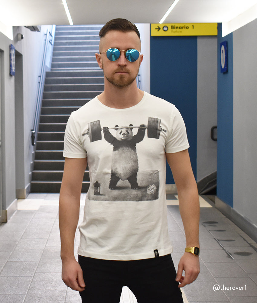 Dirty Velvet Panda Power T-shirt