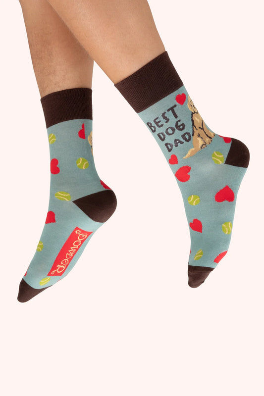 Powder Best Dog Dad Men's Socks