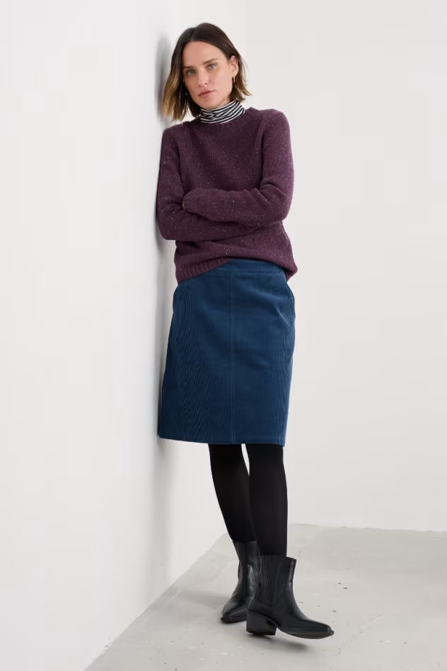 Seasalt Dovetail A-Line Skirt Sea Cave Womens Skirt Seasalt clothing