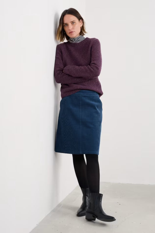 Seasalt Dovetail A-Line Skirt Sea Cave Womens Skirt Seasalt clothing