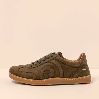 El Naturalista N5916 Pleasant Forest/Origen. Womens and mens El Naturalista shoes. With a Shim that's Comfort+ last with Closure: Laces including Manufacturing: 360º stitching.  Exterior material: Calf leather and Insoles: Removable microfiber