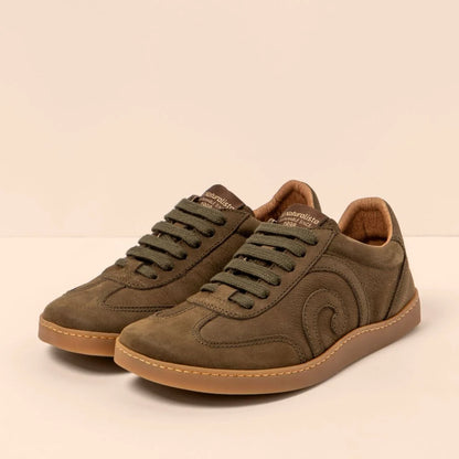 El Naturalista N5916 Pleasant Forest/Origen. Womens and mens El Naturalista shoes. With a Shim that's Comfort+ last with Closure: Laces including Manufacturing: 360º stitching.  Exterior material: Calf leather and Insoles: Removable microfiber