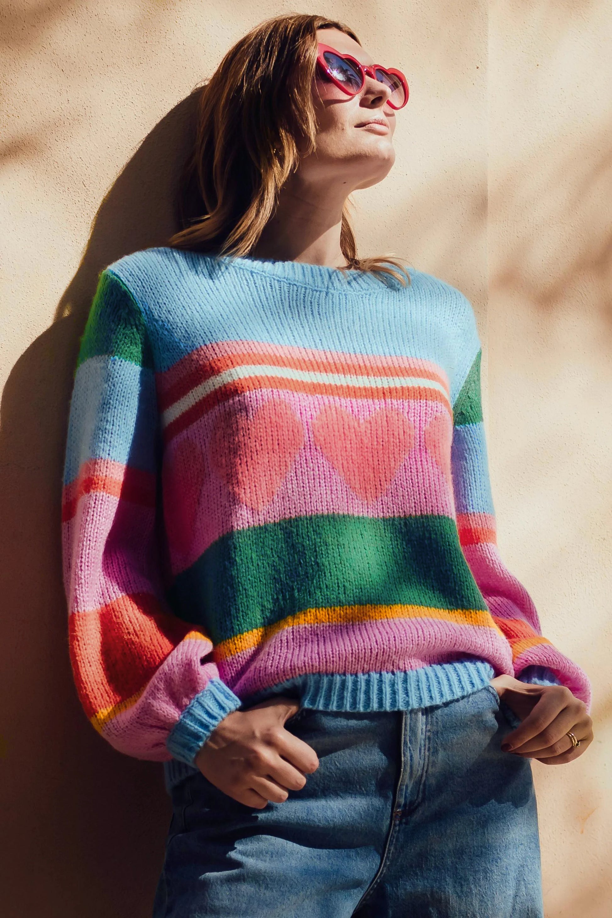 Sugarhill boutique 2025 rainbow jumper