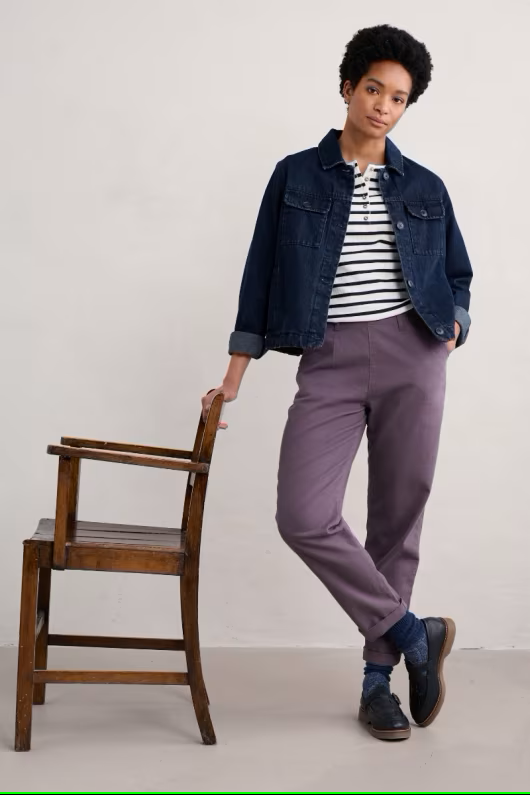 Seasalt Sale Womens Trousers Seasalt Waterdance Trousers Fig Seasalt Trousers Tapered trousers