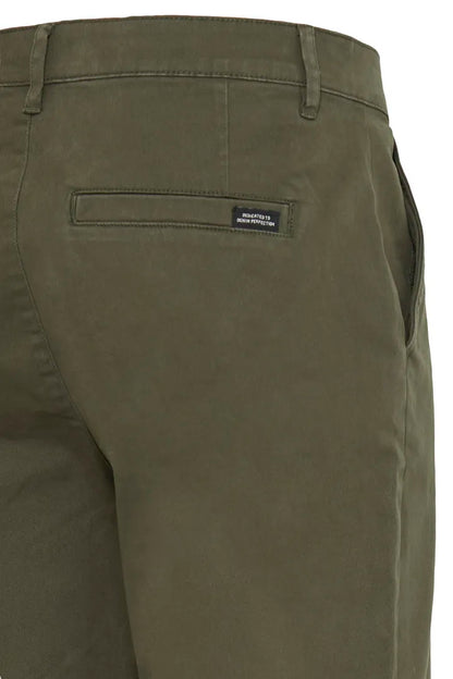 Blend Wide Leg Chino Trouser Forest Night