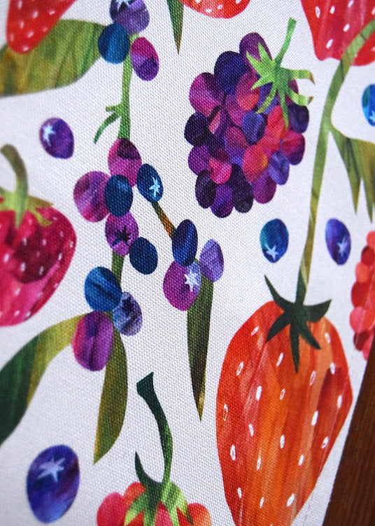 Freya Snow Burst Berry Tea Towel
