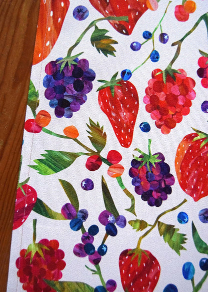 Freya Snow Burst Berry Tea Towel