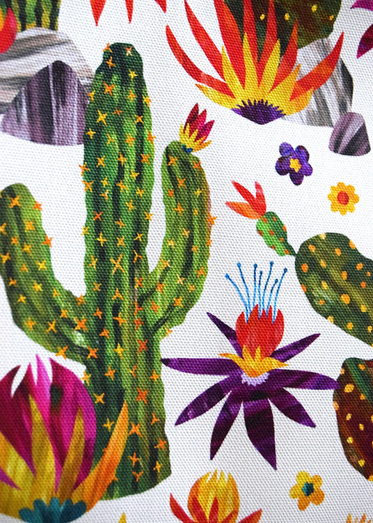 Freya Snow Desert Cactus Cotton Apron