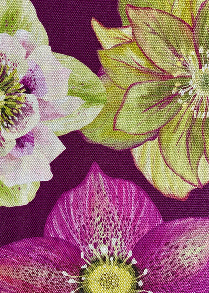 Freya Snow Hellebores Tea Towel