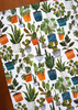 Freya Snow Houseplant Tea Towel