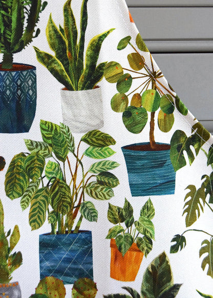 Freya Snow Houseplants Cotton Apron