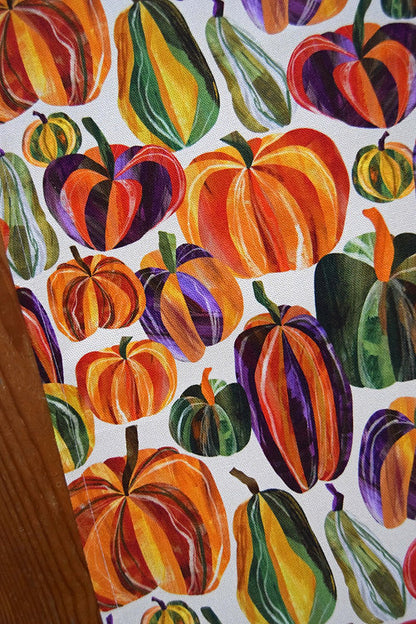 Freya Snow Pumpkins Tea Towel