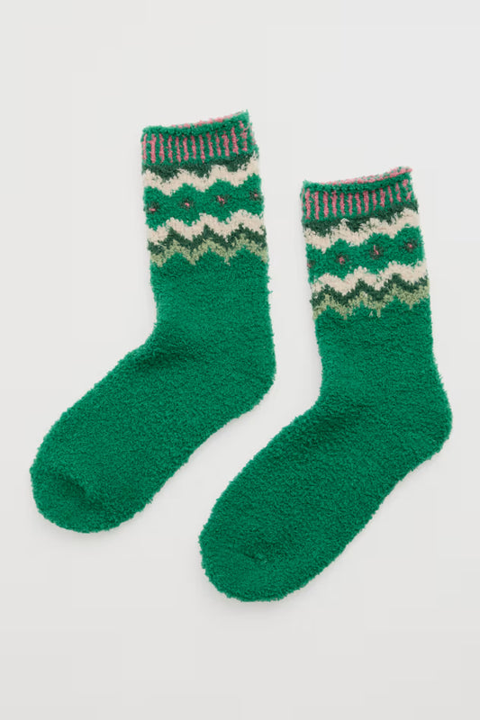 Seasalt Women's Short Fluffies Socks Gladdy Glade