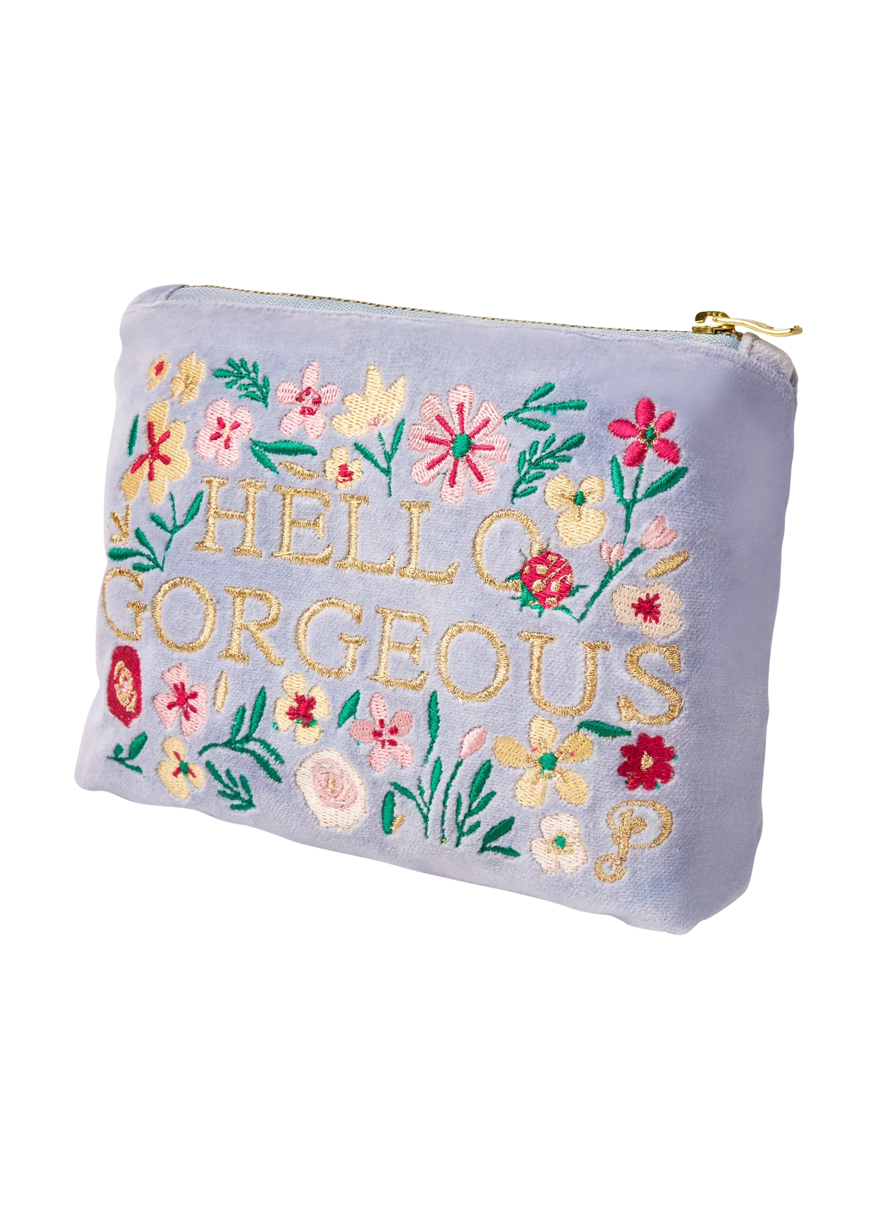 Powder Velvet Mini Pouch Hello Gorgeous